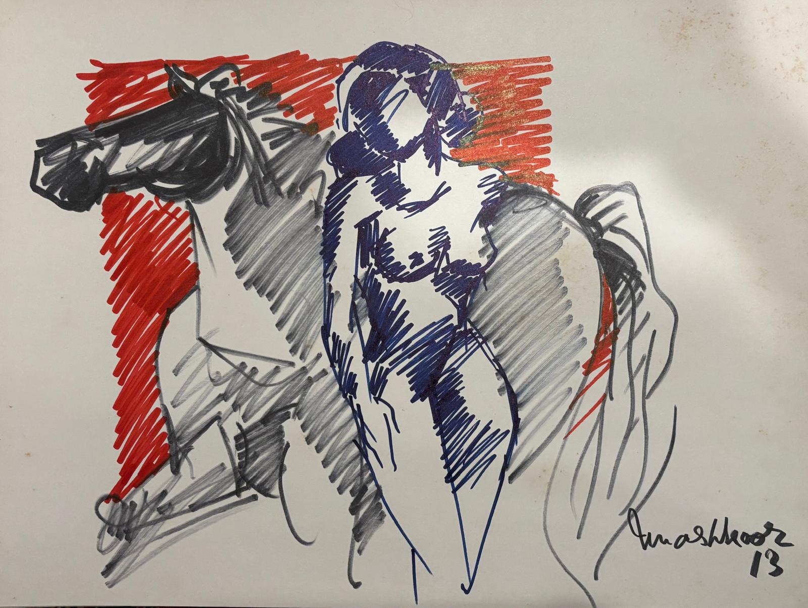 Women & Horse