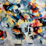 Abstract composition Year 2025