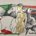 Woman & Horses Year 2013