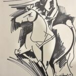 Woman & Horses Year 2013