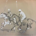 Polo Horses Year 1987